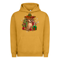 Pigment Peanut Butter Chihuahua Christmas Urban Hoodie - JahusDesignShop
