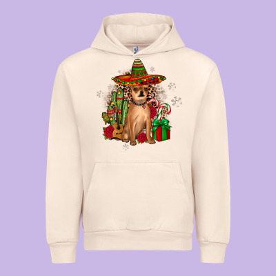 Chihuahua Christmas Urban Hoodie Designed By Jahusdesignshop