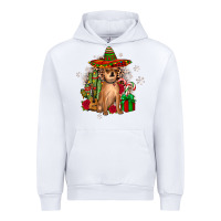 White Chihuahua Christmas Urban Hoodie - JahusDesignShop
