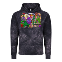Cloud Black Christmas Louisiana Mardi Gras trees Vintage Hoodie - FaDigitalArtStudio