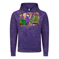 Cloud Purple Christmas Louisiana Mardi Gras trees Vintage Hoodie - FaDigitalArtStudio