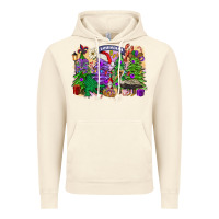 Vintage Artic Christmas Louisiana Mardi Gras trees Vintage Hoodie - FaDigitalArtStudio