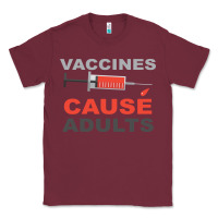 Burgundy Vaccines Cause Adults Classic Tee - Bettercallsaul