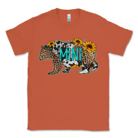 Copper baby bear mini sunflowers leopard cowhide mother's day Classic Tee - Jasminsmagicworld