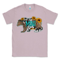 Lilac baby bear mini sunflowers leopard cowhide mother's day Classic Tee - Jasminsmagicworld