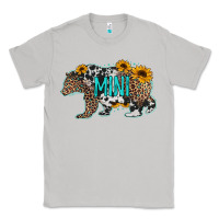 Baby Bear Mini Sunflowers Leopard Cowhide Mother's Day Classic Tee | Teevron