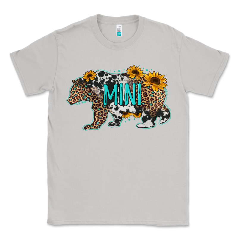 Baby Bear Mini Sunflowers Leopard Cowhide Mother's Day Classic Tee by Jasminsmagicworld | Teevron