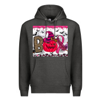 Charcoal Heather Boo october Premium Hoodie - CowhideDigitalArt