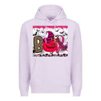 Lilac Boo october Premium Hoodie - CowhideDigitalArt