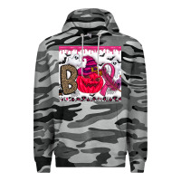 Slate Camo Boo october Premium Hoodie - CowhideDigitalArt