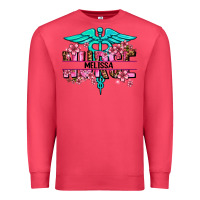 Cardinal floral nurse custom name Premium Sweatshirt - AdoDesignShop