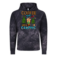 Cloud Black Coffee And Camping Frappe Vintage Hoodie - FaDigitalArtStudio