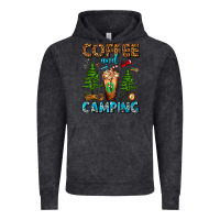 Vintage Black Coffee And Camping Frappe Vintage Hoodie - FaDigitalArtStudio