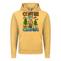 Vintage Mustard Coffee And Camping Frappe Vintage Hoodie - FaDigitalArtStudio