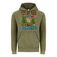 Vintage Olive Coffee And Camping Frappe Vintage Hoodie - FaDigitalArtStudio