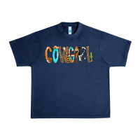 Navy Cowgirl Min Urban Heavy Tee - CowCowDesign