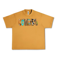 Peanut Butter Cowgirl Min Urban Heavy Tee - CowCowDesign