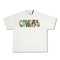 Pistachio Cowgirl Min Urban Heavy Tee - CowCowDesign