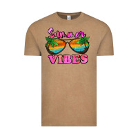Vintage Coffee Summer Vibes Vintage Tee - Jasminsmagicworld