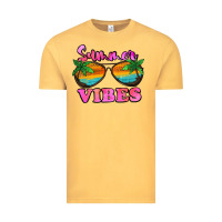 Vintage Mustard Summer Vibes Vintage Tee - Jasminsmagicworld