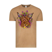 Vintage Camel mardi gras cow Vintage Tee - OliviaCreatesArt