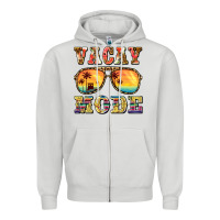 Dove Grey vacay mode Zipper Hoodie - BarkalooDesign