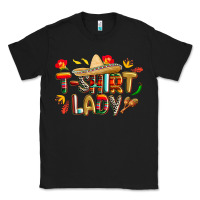 Black cinco de mayo lady Classic Tee - CowGirlArtShop