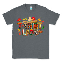 Charcoal Heather cinco de mayo lady Classic Tee - CowGirlArtShop