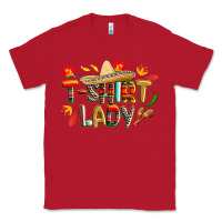 Red cinco de mayo lady Classic Tee - CowGirlArtShop