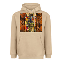 Mushroom first in last out firefighter Heavyweight Hoodie - AdoDesignShop