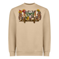 Mushroom western goats Heavyweight Sweatshirt - BarkalooDesign