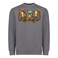 Storm western goats Heavyweight Sweatshirt - BarkalooDesign