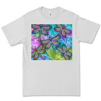 Dove Grey dragonflies Premium Tee - TumblerDesignByShophia