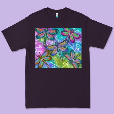Dragonflies Premium Tee Designed By Tumblerdesignbyshophia