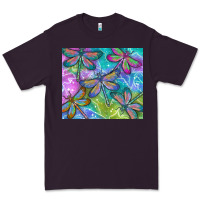 Plum dragonflies Premium Tee - TumblerDesignByShophia