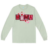Matcha Mother's Day mama hearts Long Sleeve Tee - FaDigitalArtStudio