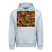 Heather Grey feliz navidad Christmas cactus leopard Urban Hoodie - JahusDesignShop