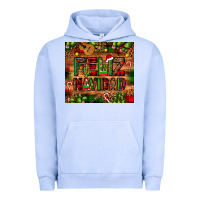 Pigment Grape Ice feliz navidad Christmas cactus leopard Urban Hoodie - JahusDesignShop