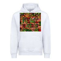 White feliz navidad Christmas cactus leopard Urban Hoodie - JahusDesignShop