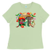 Matcha cinco de mayo rt Ladies Tee - CowGirlArtShop