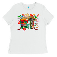 White cinco de mayo rt Ladies Tee - CowGirlArtShop