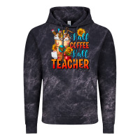 Cloud Black Half Coffee Half Teacher Vintage Hoodie - FaDigitalArtStudio