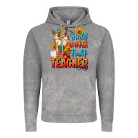 Cloud Rock Half Coffee Half Teacher Vintage Hoodie - FaDigitalArtStudio