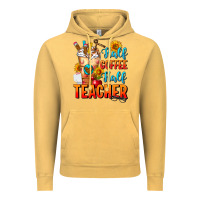 Vintage Mustard Half Coffee Half Teacher Vintage Hoodie - FaDigitalArtStudio