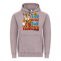 Vintage Zinc Half Coffee Half Teacher Vintage Hoodie - FaDigitalArtStudio