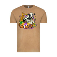 Vintage Camel holstein mardi gras Vintage Tee - OliviaCreatesArt
