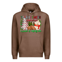 Chestnut Torn Between Looking Like A Snack Eating One Premium Hoodie - CowhideDigitalArt