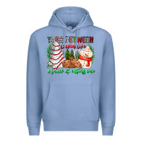 Colony Blue Torn Between Looking Like A Snack Eating One Premium Hoodie - CowhideDigitalArt