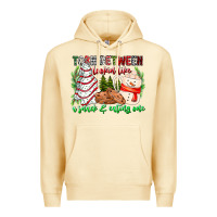 Pina Colada Torn Between Looking Like A Snack Eating One Premium Hoodie - CowhideDigitalArt