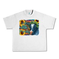 Lunar Rock Cow Serape Just a Little Moody Urban Heavy Tee - CowCowDesign
